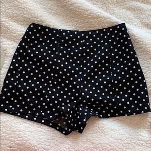 Polka dot dress shorts
